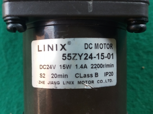 มอเตอร์เกียร์ดีซี 24V รอบ 73 rpm สภาพดี ใช้งานได้ดีปกติ มอเตอร์เกียร์ดีซี 24V รอบ 73 rpm สภาพดี ใช้งานได้ดีปกติ
