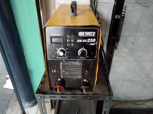 ตู้เชื่อมพลังสูง AM WELD ARC 250 น้ำหนัก 15 kg