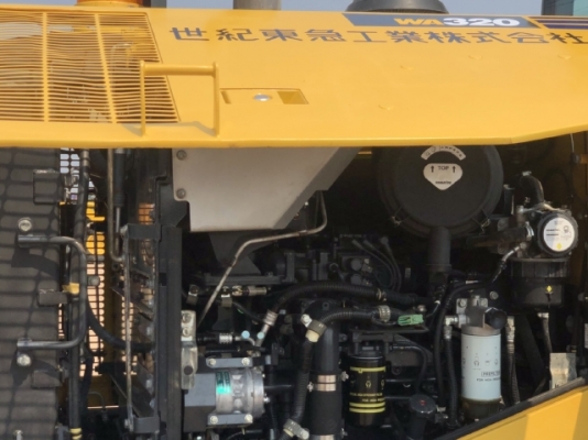 ขายรถตักล้อยาง KOMATSU WA320-7 ปี 2016 นำเข้าเองจากญี่ปุ่น สภาพสวยพร้อมใช้งาน มีVDOการทำงานครับ