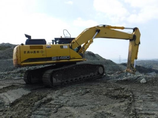 รถขุด SH 480 LHD-6
