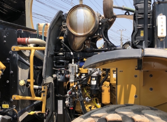 ขายรถตักล้อยาง CAT 950K (เทียบเท่า WA380-7) ปี 2015 นำเข้าเองจากญี่ปุ่น สภาพสวยพร้อมใช้งาน มีVDOการท