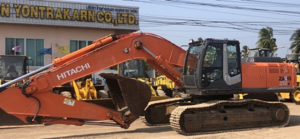 ขายรถขุด HITACHI ZX350H-3 นำเข้าเองจากญี่ปุ่น สภาพสวยพร้อมใช้งาน มีVDOการทำงานครับ