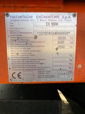 ❇️ขาย 550,000 HITACHI EX165W 2 เพลาไฟฟ้าครบ เครื่องดี ปั๊มแรง เอวแน่น ยางดี แอร์เย็น รถสภาพเก่านอก ร