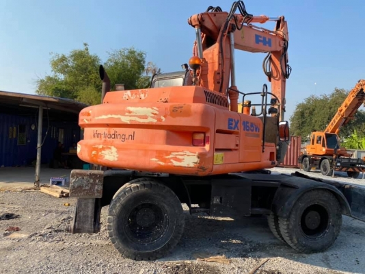 ❇️ขาย 550,000 HITACHI EX165W 2 เพลาไฟฟ้าครบ เครื่องดี ปั๊มแรง เอวแน่น ยางดี แอร์เย็น รถสภาพเก่านอก ร