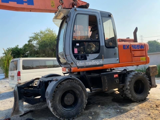 ❇️ขาย 550,000 HITACHI EX165W 2 เพลาไฟฟ้าครบ เครื่องดี ปั๊มแรง เอวแน่น ยางดี แอร์เย็น รถสภาพเก่านอก ร