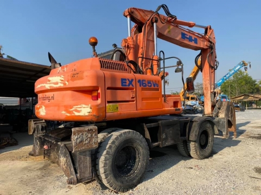 ❇️ขาย 550,000 HITACHI EX165W 2 เพลาไฟฟ้าครบ เครื่องดี ปั๊มแรง เอวแน่น ยางดี แอร์เย็น รถสภาพเก่านอก ร