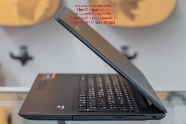 โน้ตบุ๊ค Lenovo รุ่น ideaPad 110 AMD A8-7412 2.2GHz Ram 4G HDD 1TB การ์ดจอ M330
