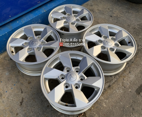 ล้อแม็ก 6รู139 Mitsu Triton ขอบ 16 สภาพสวย
