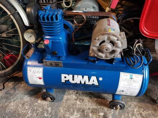 ขาย!! ปั้มลม.พูม่า.ขนาด36ลิตร.มอเตอร์มิตซู1/4แรง