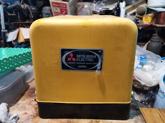 ขาย!! ปั้มน้ำแรงดันคงที่.มิตซู.ขนาด300w.พร้อมใช้งาน