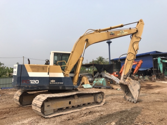 สงกรานต์ไม่ให้หยุด..เราก็ขายรถขุดต่อไปสิครับ...Pc120-5ตัวเดินใหญ่เต็มทุกระบบ คอนโทนสั้น แทรคใหญ่ อามพิเศษ อินวอย 780000บาท081-989-1989หรั่งครับ