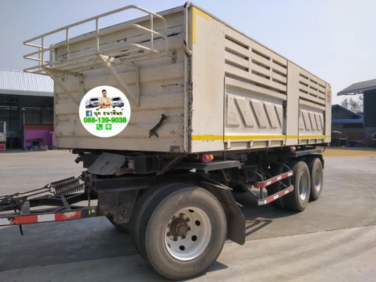 ขายลูกพ่วงสามมิตร 3 เพลาแท้ ดั้มค่อมยาว 6.50 ปลายปี 52 สีเดิมๆพร้อมใช้งาน ราคาคุยกันได้ครับ ขายลูกพ่วงสามมิตร 3 เพลาแท้ ดั้มค่อมยาว 6.50 ปลายปี 52 สีเดิมๆพร้อมใช้งาน ราคาคุยกันได้ครับ