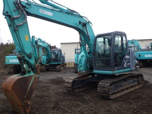 Kobelco SK125SR มีลายหัวเจาะ นำเข้าจากญี่ปุ่น โทร. 080-6565422 (หนิง)