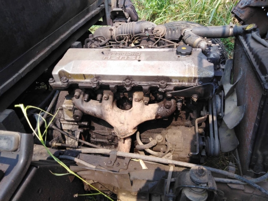 ขายรถบรรทุก6ล้อ ISUZU NPR 120 แรงฝาขาวปี42
