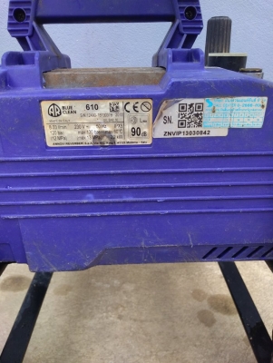 เครื่องฉีดน้ำ ZINSANO VIP BLU 610 Made in italy เครื่องฉีดน้ำ ZINSANO VIP BLU 610 Made in italy