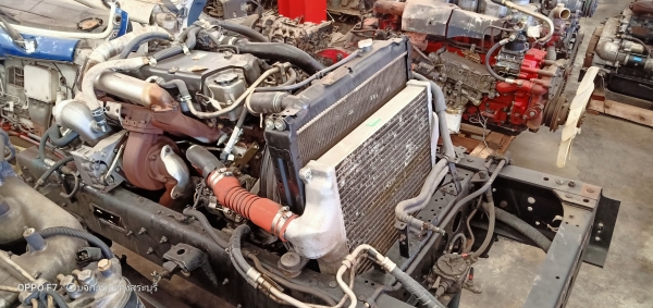 เครื่องยนต์ ISUZU FVZ 300  6HK1-TCS Turbo Intercooler 300 แรงม้า เต็มๆ