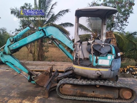 ขายรถขุด KOBELCO SK30UR-2 เครื่องยนต์ยันม่าร์ 3TNE84 จำนวน 3 สูบ คอนโทรลน้ำมัน ปั๊มนิ้ว แทรคยาง รถเดิมๆเก่านอก มีเอกสาร ยังไม่เคยใช้งานในไทย
