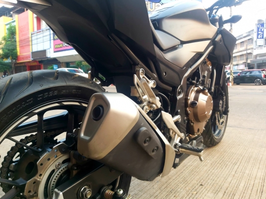 ขาย HONDA CB500F ปี2017 เดิมๆ สีสวย เครื่องดีพร้อมใช้งาน ยางหน้าหลังเต็ม ทะเบียนสวยพร้อมโอน ราคา 995