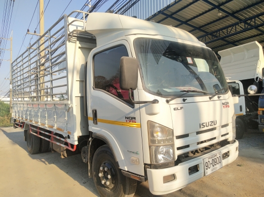 6 ล้อกลาง EURO3 ISUZU NQR 175 แรงม้า คอมมอนเรว * ยาว 5.50 ม.ปี2555* ราคา 690000บาทนะคะรถสวยเดิม+สภาพ