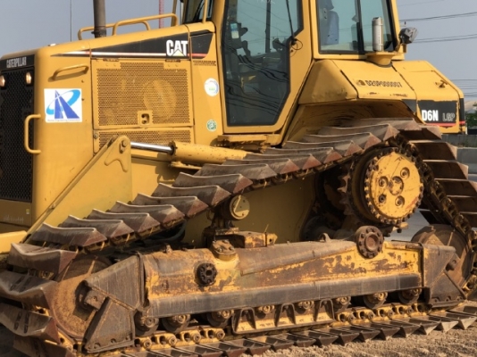 ขายรถดันดิน CAT D6N ปี 2008 นำเข้าเองจากญี่ปุ่น สภาพสวยพร้อมใช้ มีVDOการทำงานครับ