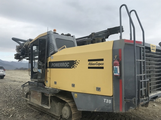 ถึงไทยเร็ว ๆ นี้ รถเจาะ Atlas Copco รุ่น T35 นำเข้าจากญี่ปุ่น