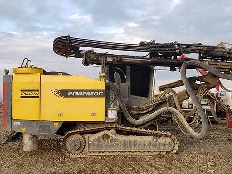 ถึงไทยเร็ว ๆ นี้ รถเจาะ Atlas Copco รุ่น T35 นำเข้าจากญี่ปุ่น