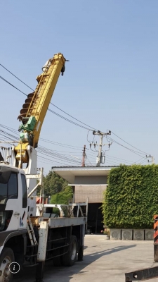 แท่นเครนเจาะ AICHI 904เก่านอก ถอดจากรถ มีคลิปโชว์