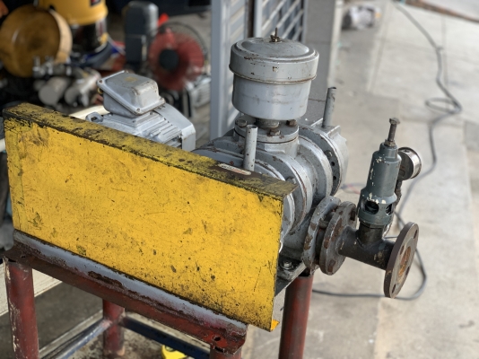 ขายรูทโบลเวอร์ GSD pump พร้อมมอเตอร์ 3HP. 380V made in Taiwan ขนาดท่อ 2นิ้ว สภาพสวยใหม่ หมุนนิ่ม พร้อมใช้งาน ราคา 12,500 บาท