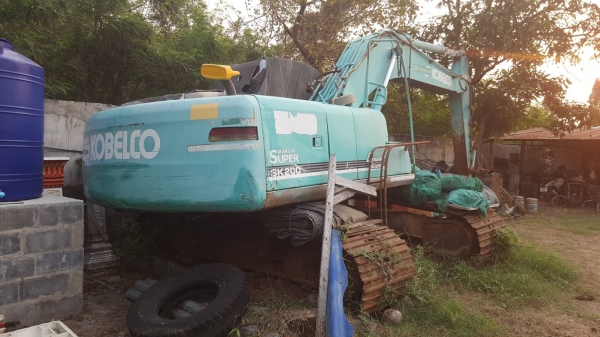 ขาย แบคโฮ KOBELCO Mark 6 Super YN10 เครื่องดี ปั้มดี ไฟฟ้าครบ มีไลน์แย็ก เอกสารใบซื้อขายไม่มีทะเบียน ขาย แบคโฮ KOBELCO Mark 6 Super YN10 เครื่องดี ปั้มดี ไฟฟ้าครบ มีไลน์แย็ก เอกสารใบซื้อขายไม่มีทะเบียน