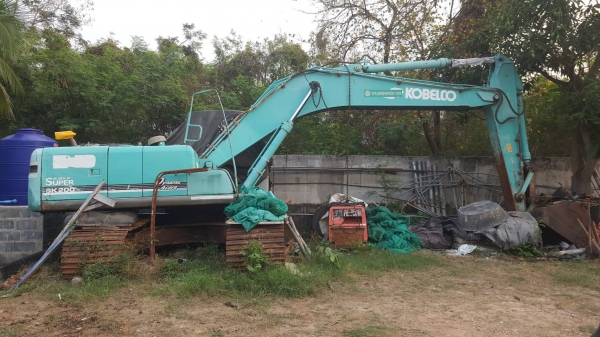ขาย แบคโฮ KOBELCO Mark 6 Super YN10 เครื่องดี ปั้มดี ไฟฟ้าครบ มีไลน์แย็ก เอกสารใบซื้อขายไม่มีทะเบียน ขาย แบคโฮ KOBELCO Mark 6 Super YN10 เครื่องดี ปั้มดี ไฟฟ้าครบ มีไลน์แย็ก เอกสารใบซื้อขายไม่มีทะเบียน
