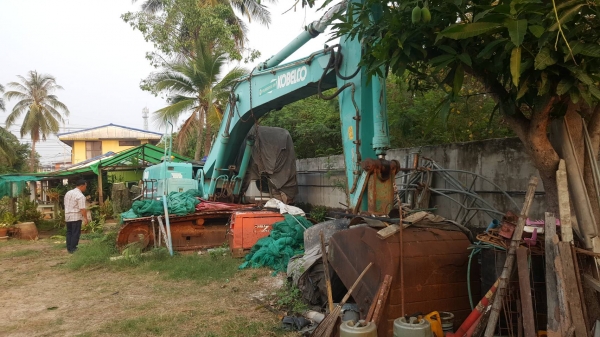 ขาย แบคโฮ KOBELCO Mark 6 Super YN10 เครื่องดี ปั้มดี ไฟฟ้าครบ มีไลน์แย็ก เอกสารใบซื้อขายไม่มีทะเบียน ขาย แบคโฮ KOBELCO Mark 6 Super YN10 เครื่องดี ปั้มดี ไฟฟ้าครบ มีไลน์แย็ก เอกสารใบซื้อขายไม่มีทะเบียน