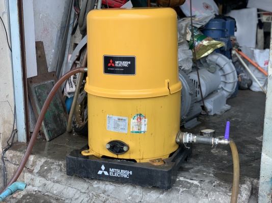 ขายปั๊มน้ำอัตโนมัติ Mitsubishi 400W สภาพดีเดิมๆ หมุนนิ่ม พร้อมใช้งาน ไม่มีรั่วซึม ตรวจเช็คแรงดันเรียบร้อย พร้อมใช้งาน ราคา 3,500 บาทพร้อมส่ง ขายปั๊มน้ำอัตโนมัติ Mitsubishi 400W สภาพดีเดิมๆ หมุนนิ่ม พร้อมใช้งาน ไม่มีรั่วซึม ตรวจเช็คแรงดันเรียบร้อย พร้อมใช้งาน ราคา 3,500 บาทพร้อมส่ง