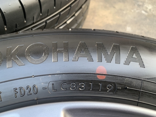 ล้อแม็กป้ายแดง Mazda 3 รุ่นใหม่ล่าสุด ขอบ 16 พร้อมยางป้ายแดง 205-60-16 Yokohama ปี 19 สวยกริ๊บๆ