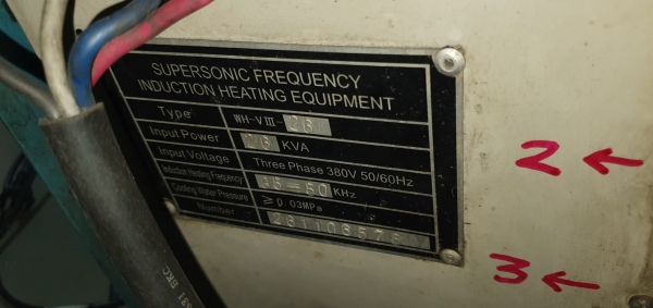ขายครับขาย เครื่องชุปแข็งเหล็กแบบ induction heating ขนาด 26 KVA พร้อมระบบระบายความร้อน ไฟ 380 V สภาพพร้อมใช้ 65000 บาท 0814583376 เอก ปทุม ขายครับขาย เครื่องชุปแข็งเหล็กแบบ induction heating ขนาด 26 KVA พร้อมระบบระบายความร้อน ไฟ 380 V สภาพพร้อมใช้ 65000 บาท 0814583376 เอก ปทุม