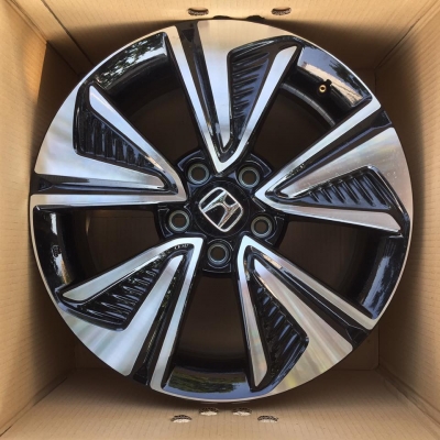 ล้อ HONDA CIVIC FK ขอบ17” 5รู114 ถอดป้ายแดง สภาพสวยมาก ใหม่กริ๊ปไม่มีตำหนิ - ราคาชุดละ 6,500 บาท ล้อ HONDA CIVIC FK ขอบ17” 5รู114 ถอดป้ายแดง สภาพสวยมาก ใหม่กริ๊ปไม่มีตำหนิ - ราคาชุดละ 6,500 บาท