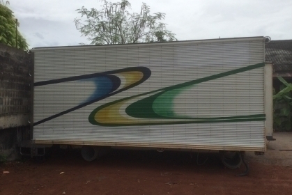 ขายตู้เปียก 10 ล้อ ยาว 6 ม. สูง 2.6 ม. กว้าง 2.5 ม. ติดต่อ 089-5367218. 081-4252943