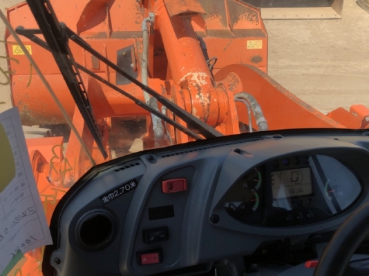 ขายรถตักล้อยาง HITACHI ZW180-5B (เทียบเท่า WA320-7) ปี 2016 นำเข้าเองจากญี่ปุ่น มีVDOการทำงานครับ