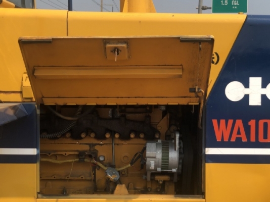 ขายรถตักล้อยาง KOMATSU WA100-1 (2,XXX ชั่วโมง) นำเข้าจากญี่ปุ่น สภาพสวยพร้อมใช้งาน มีVDOการทำงานครับ