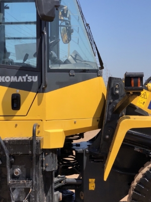 ขายรถตักล้อยาง KOMATSU WA100-7 ปี 2017 นำเข้าเองจากญี่ปุ่น สภาพสวยพร้อมใช้งาน มีVDOการทำงานครับ