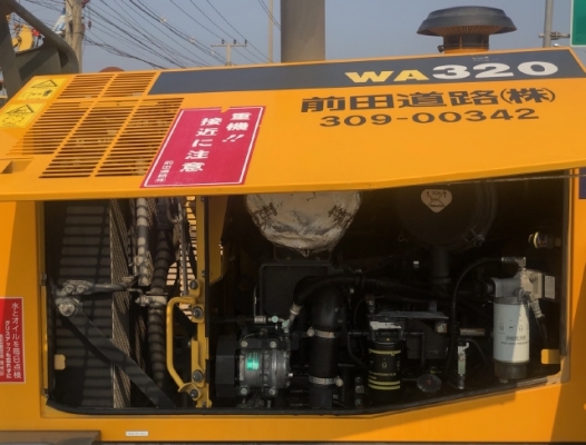 ขายรถตักล้อยาง KOMATSU WA320-6 ปี 2014 นำเข้าเองจากญี่ปุ่น สภาพสวยพร้อมใช้งาน มีVDOการทำงานครับ
