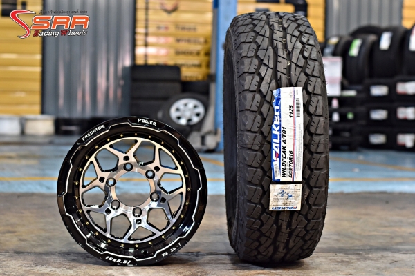 PREDATOR PD-31 ขอบ16 + FALKEN 265/70R16 โปรชุดละ 26,800 บาท