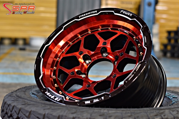 PREDATOR PD-31 ขอบ16 + FALKEN 265/70R16 โปรชุดละ 26,800 บาท