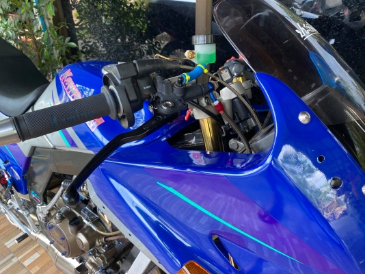 ขาย Serpico150 Super Blue แต่งสวยๆ เสื้อ1855กล่องไฟใหญ่ รถพร้อมออกทริปหล่อๆ ขายถูกๆ