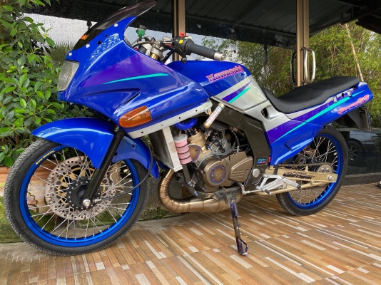 ขาย Serpico150 Super Blue แต่งสวยๆ เสื้อ1855กล่องไฟใหญ่ รถพร้อมออกทริปหล่อๆ ขายถูกๆ