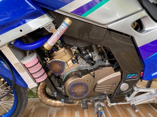 ขาย Serpico150 Super Blue แต่งสวยๆ เสื้อ1855กล่องไฟใหญ่ รถพร้อมออกทริปหล่อๆ ขายถูกๆ