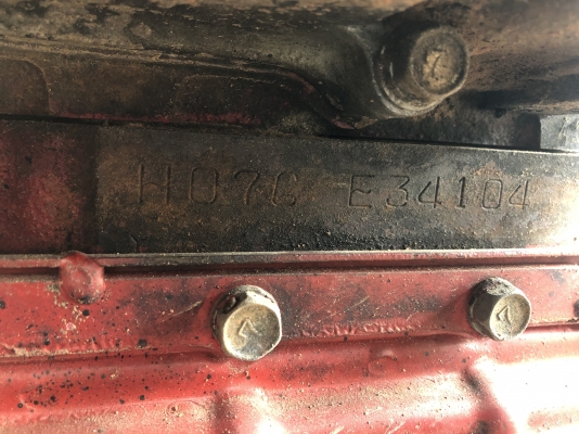 ขายเครื่องHINO HO7C-E 185แรง มีใบอินวอย ขายเครื่องHINO HO7C-E 185แรง มีใบอินวอย