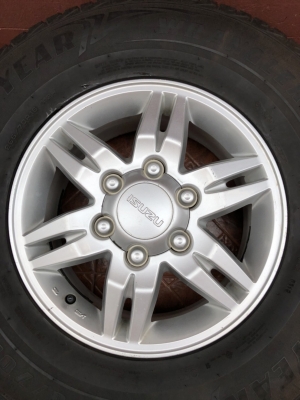 ล้อเดิม ISUZU ขนาด16 นิ้ว 6 รู