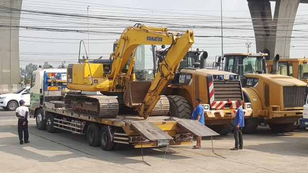 komatsu pc130-7k เก่านอก 5พันกว่าชม. เอกสารอินวอยส์
