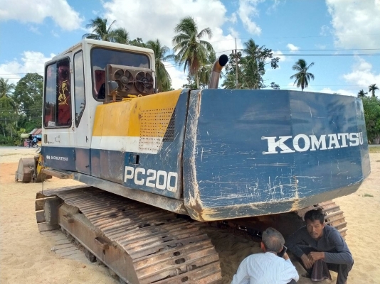 ขายรถขุด pc200-5..คอนโทสั้น ระบบไฟฟ้าครบ ช่วงล่าสวย