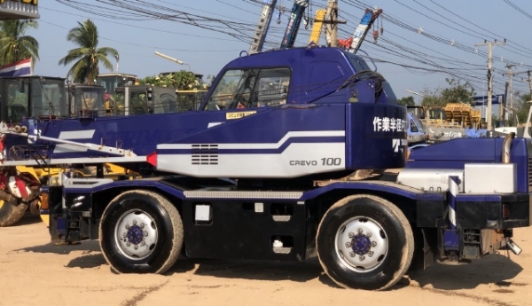 ขายรถเครน TADANO TR100M-1 (ขนาด 10 ตัน) ปี 1997 นำเข้าเองจากญี่ปุ่น สภาพสวยพร้อมใช้ มีVDOการทำงานครั
